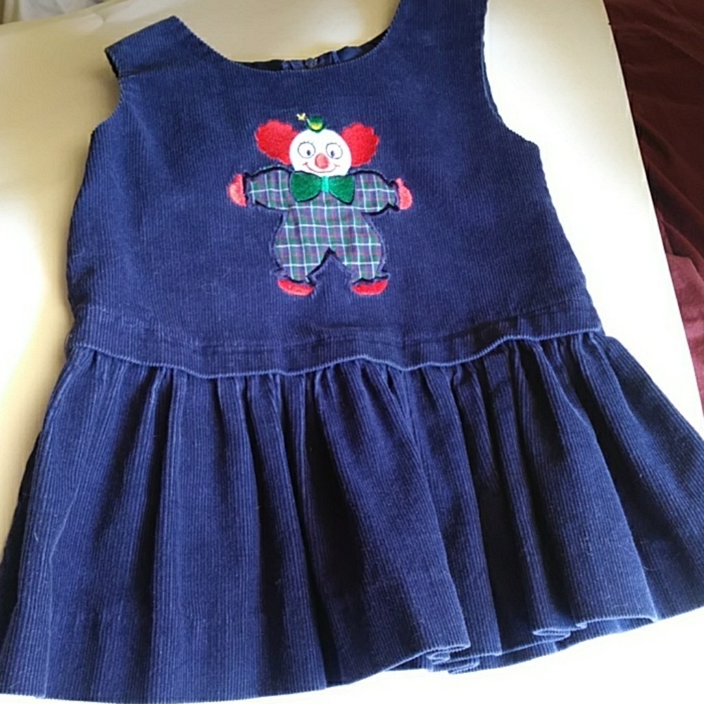 Toddler corduroy jumper dress